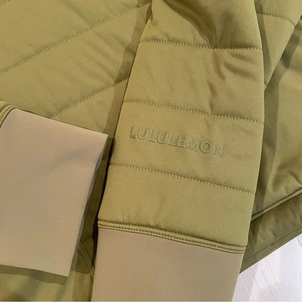 Lululemon Dynamic Movement Hoodie W4BJHS (Bronze Green) - Size 4
